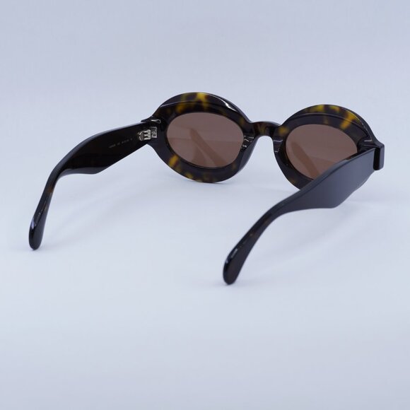 ?️ New Azzedine Alaïa AA0059S 003 Sunglasses - Havana Frame, Brown Lenses
